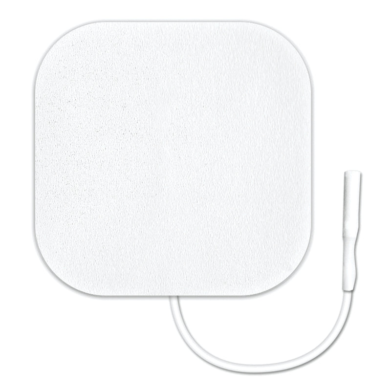 VALUTRODE X ELECTRODE, WHITE FOAM TOP, 2" X 4" RECTANGLE, 4/PK, 10 PK/BG, 1 BG/CS, SOLD AS CASE AXELGAARD 10000695