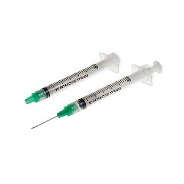 Bd Integra Syringes Syringe Intgra 3Ml 25G 5/8Detached Ndl 100/Sp 4Sp/Cs -305269