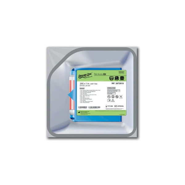 SAFESTEP® PAK SAFETY HUBER NEEDLE SET WITH Y-SITE, 20G X 0.75", 5/CS, SOLD AS CASE BD 209