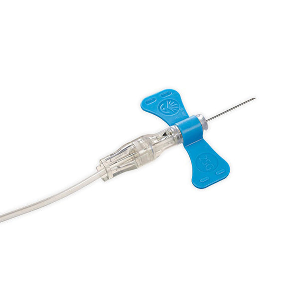 BLOOD COLLECTION SET, PUSH BUTTON WITH LUER ADAPTER, 25G X ¾" NEEDLE, 12" TUBING, 50/BX, 4 BX/CS, SOLD AS CASE BD 209