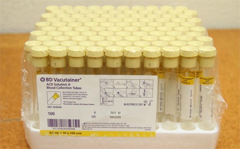 BD VACUTAINER® SPS GLASS TUBES, SOLD AS CASE BD 209