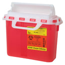 SHARPS COLLECTOR, 5.4 QT, NEXT GENERATION, COUNTER BALANCED DOOR, RED, 12/CS, SOLD AS CASE BD 209