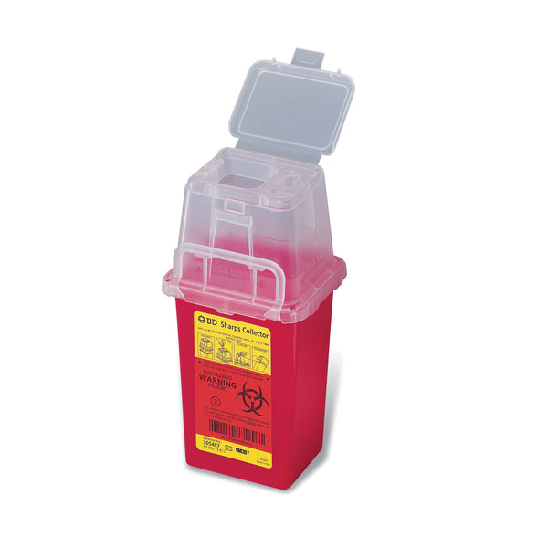 BD PHLEBOTOMY SHARPS COLLECTORS, SOLD AS CASE BD 209
