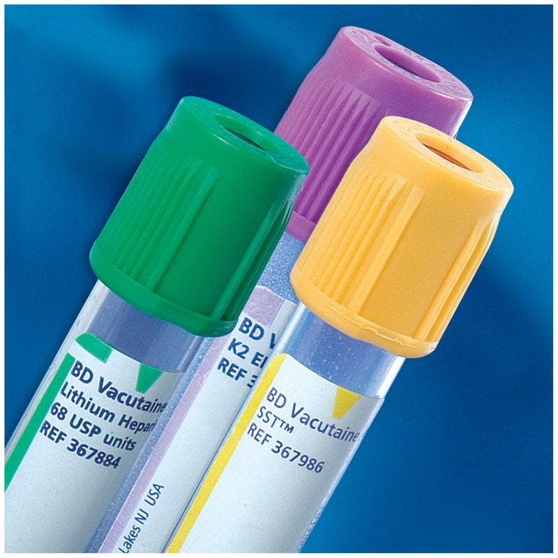 BD VACUTAINER® PLUS PLASTIC BLOOD COLLECTION TUBES (HEPARIN), SOLD AS CASE BD 209