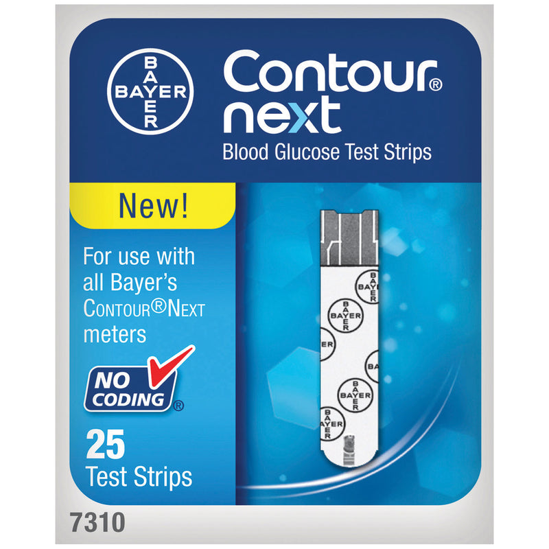 BLOOD GLUCOSE TEST STRIPS, 100/BTL, SOLD AS EACH  ASCENSIA 10000542