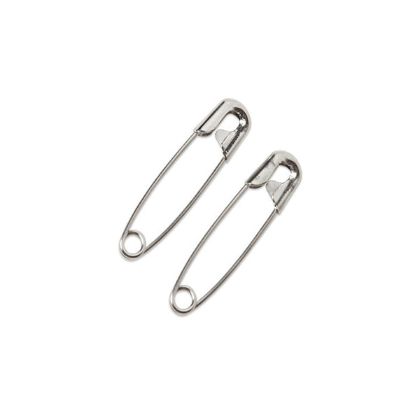 Bioseal Safety Pins. Safety Pins, #1 Small Steel, 2/Pk, 100 Pk/Cs. , Case