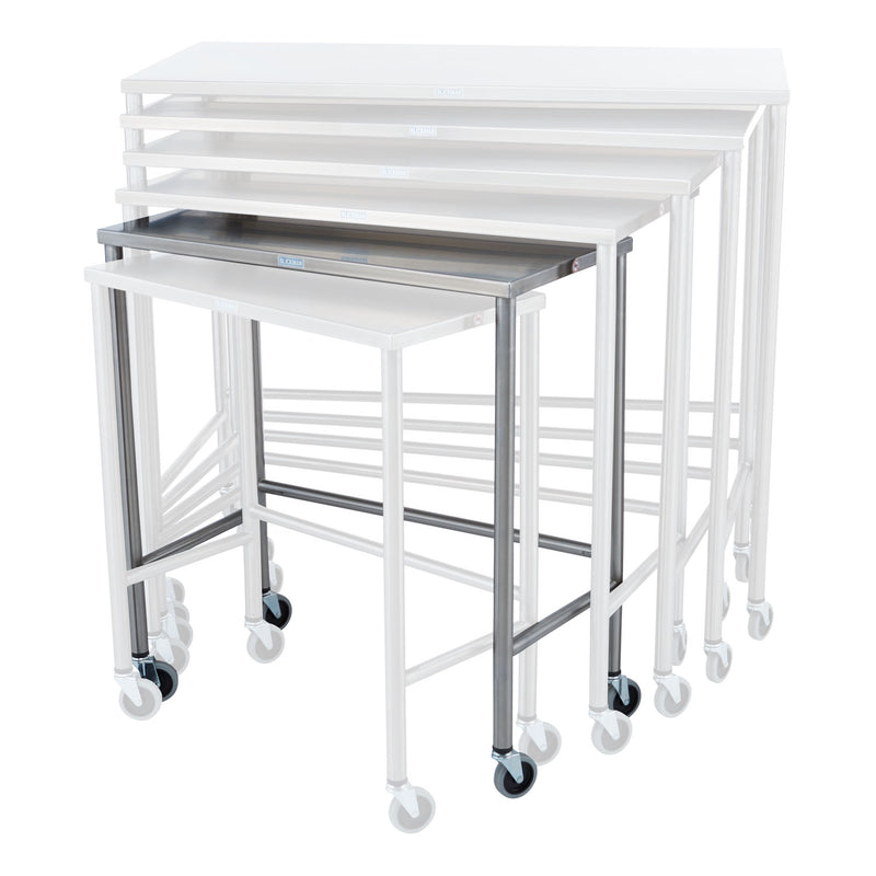 GEORGETOWN INSTRUMENT TABLE ADJUSTABLE HEIGHT 48"W X "H X 24"D, SOLD AS EACH BLICKMAN 10001235