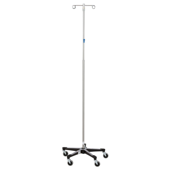 IV STAND, HEAVY DUTY, 4 HOOK, SECURE GRIP HOOKS, WALL SAVER BASE ON 718 CASTERS, SOLD AS EACH BLICKMAN 10001235