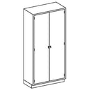 HIGH CABINET 24 3/4"W X 84"H X 18"D, STAINLESS STEEL ADJUSTABLE SHELVES, RIGHT HINGE SOLID DOOR, SOLD AS EACH BLICKMAN 10001235