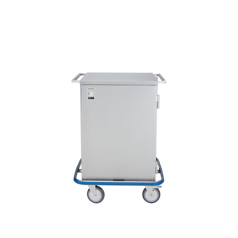MULTI PURPOSE CASE CART 42"W X 40 1/2"H X 29"D, STAINLESS STEEL WIRE PULLOUT SHELF, SOLD AS EACH BLICKMAN 10001235