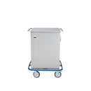 ULTRA SPACE SAVER CASE CART 42"W X 55 1/2"H X 29"D, STAINLESS STEEL WIRE PULLOUT SHELVES, GLASS DOOR, SOLD AS EACH BLICKMAN 10001235