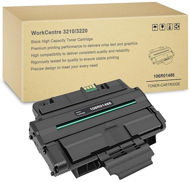 Ase Direct Xerox Toner Cartridges (Generic) Cartridge Workcentre 3210 / 3220 Page Field 4,100 1-Print Ctg (Full 1 Year Money Back Satisfaction Guarantee) -R-106R1485/106R1486