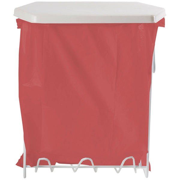 Marketlab Bowman Biohazard Receptacle Dispenser Bag Dispenser Biohazard 3 Galcoated Wire -MW-003