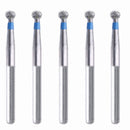 Spherical 1.8 mm Dia. Medium Grit Diamond Bur 5 per pack. 001.18M1