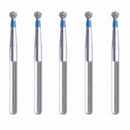 Spherical 1.6 mm Dia. Medium Grit Diamond Bur 5 per pack. 001.16M1