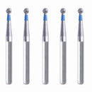 Spherical 1.4 mm Dia. Medium Grit Diamond Bur 5 per pack. 001.14M1 - Osung USA