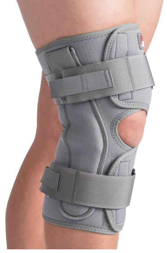 Core Products Swede-O Thermal Vent Open Wrap Rom Hinged Knee Brace Wrap Knee Rom Hngd Sml -BRE-6455-GR-SML