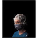 FLUID RESISTANT MASK, FULL WRAPAROUND FACE SHIELD, BLUE, 99% EFF., 100/CS, SOLD AS CASE BUSSE 23