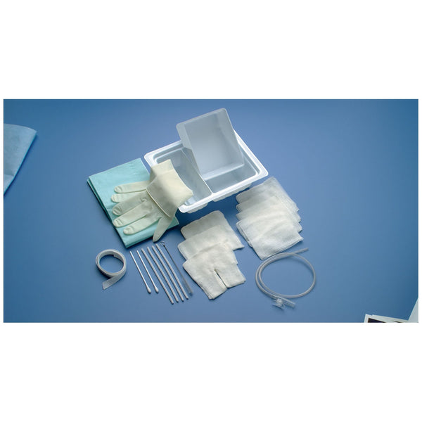 Busse Tracheostomy Care Set With Suction Catheter Set Trach Care W/Suction Cathst 20/Cs -706