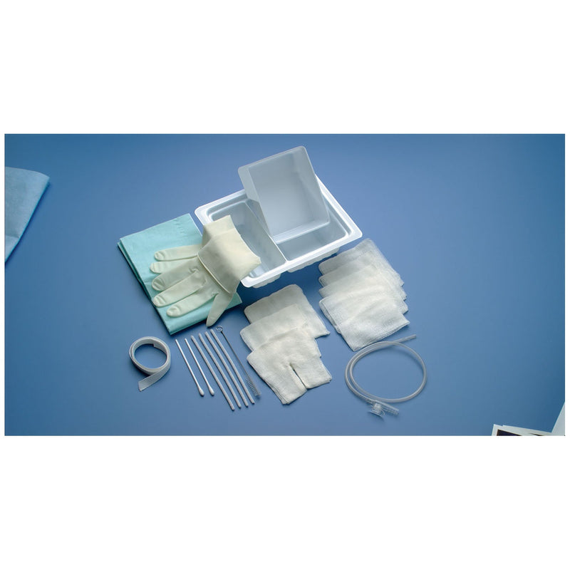 Busse Tracheostomy Care Set With Suction Catheter Set Trach Care W/Suction Cathst 20/Cs -706