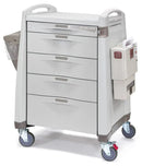 INTERMEDIATE CART, 39.5" H X 24" D X 31" W, EXTREME RED, BREAK AWAY LOCK, 3" DRAWERS, 6" DRAWERS AND 10" DRAWER, SOLD AS EACH CAPSA 10001120