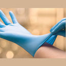 GLOVE, STRETCH NITRILE EXAM, FINGERTIPTEXTURED, X-LARGE, TEAL BLUE, POWDER-FREE , 130/BX, 10 BX/CS, SOLD AS CASE CARDINAL 261