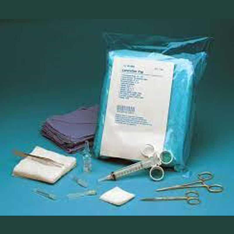 Cardinal Health Laceration Tray. Tray Laceration 28Pc 5In Needleholder 20/Cs, Case