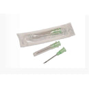 SAFETY NEEDLE ONLY, 21G X 1", 100/BX, 8 BX/CS, SOLD AS CASE CARDINAL 261