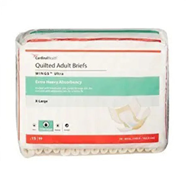 BRIEFS, X-LARGE, 59" - 64", BEIGE, 15/BG, 4 BG/CS, SOLD AS CASE CARDINAL 261