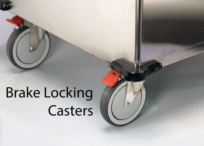 Lakeside Case Carts Cart Case 1-Door 42In Highshw -CC142S