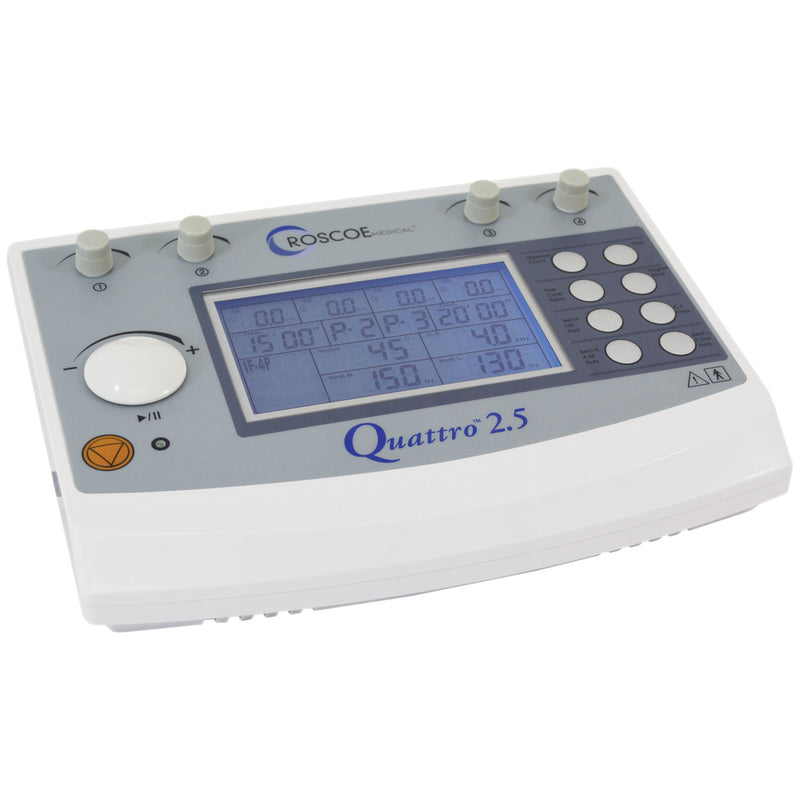 ELECTROTHERAPY DEVICE, INCLUDES: DEVICE, EITHER SETS OF ELECTRODES, EIGHT SETS OF RUBBER ELECTRODES WITH SPONGES, FOUR ELASTIC STR, SOLD AS EACH COMPA