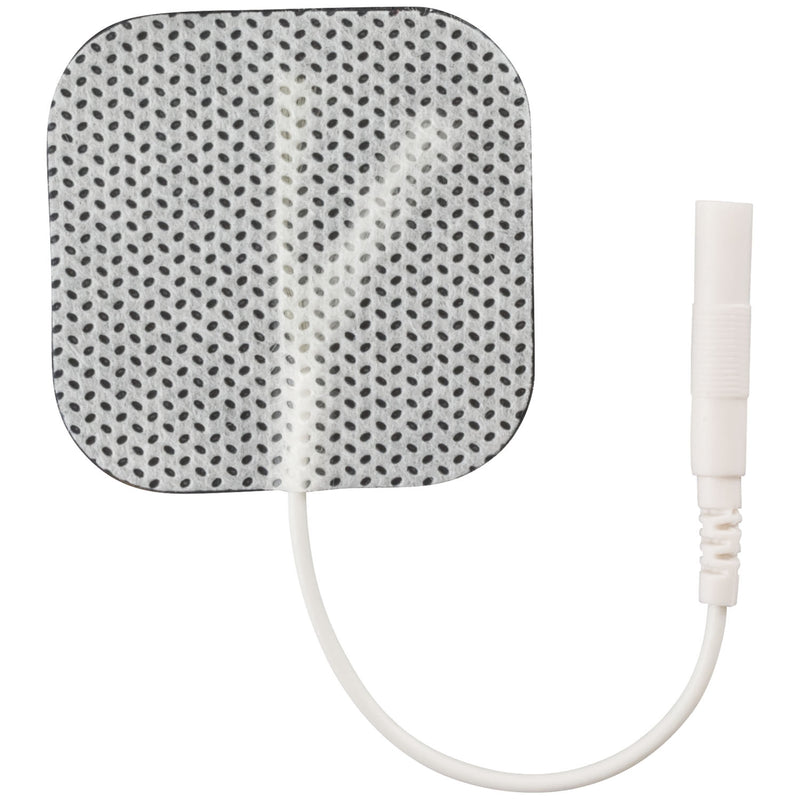 COMPASS ELECTRODES, REUSABLE, SQUARE, WHITE, FOAM, FOIL PACKAGING, 2" X 3.5", 4/PK, SOLD AS PACK COMPASS 10001098