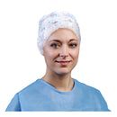 PREMIUM HEAVY-WEIGHT BOUFFANT CAP, LARGE, 24, BLUE, 75/BX 10 BX/CS, SOLD AS CASE CARDINAL 261