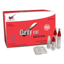 CLARITY SPECIMEN COLLECTION MAILER KIT, INCLUDES: ENVELOPES, COLLECTION PAPERS, INSTRUCTION SHEETS, FOR USE WITH CLARITY FIT TESTI, SOLD AS BOX CLARIT