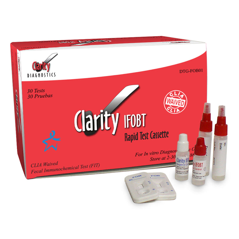 CLARITY SPECIMEN COLLECTION MAILER KIT, INCLUDES: ENVELOPES, COLLECTION PAPERS, INSTRUCTION SHEETS, FOR USE WITH CLARITY FIT TESTI, SOLD AS BOX CLARIT