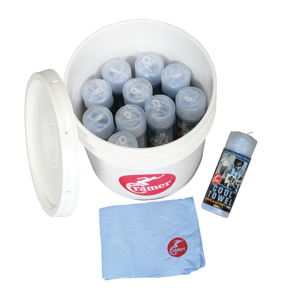 Performance Health Cool Towel Towel Cool W/Bucket17X13 Sm 12/Ea -760393