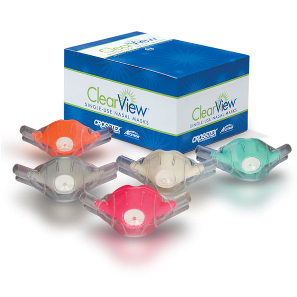 NASAL MASK, ADULT, FRENCH VANILLA, SINGLE-USE, DISPOSABLE, 12/PK, SOLD AS PACK CROSSTEX 10000178