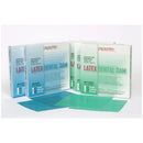 DENTAL DAM, HEAVY, GREEN, 6" X 6", MINT, 36 SHEETS/BX, SOLD AS BOX CROSSTEX 10000178