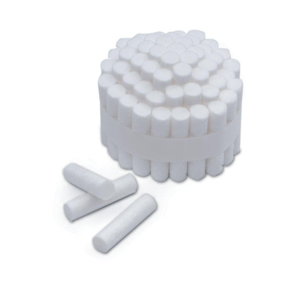 COTTON ROLL #2, 1½" X 3/8", NON-STERILE, 2000/BX, 12 BX/CS, SOLD AS CASE QUALA 10000640