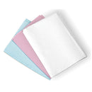TOWEL, POLYBACK 3-PLY PAPER, POLY, 19" X 13", BLUE, 400/CS, SOLD AS CASE CROSSTEX 10000178