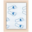 TOWEL, 3-PLY PAPER, POLY, 19" X 13", WHITE, 500/CS, SOLD AS CASE CROSSTEX 10000178