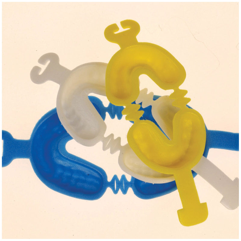 FLUROIDE GEL TRAY, SMALL, YELLOW, HINGED, 50/BX, SOLD AS BOX CROSSTEX 10000178