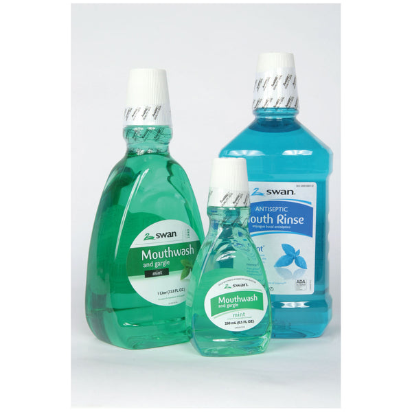 BLUE MINT MOUTHWASH, 1.0 LITER, 6/CS, SOLD AS CASE CONSUMER 10001409