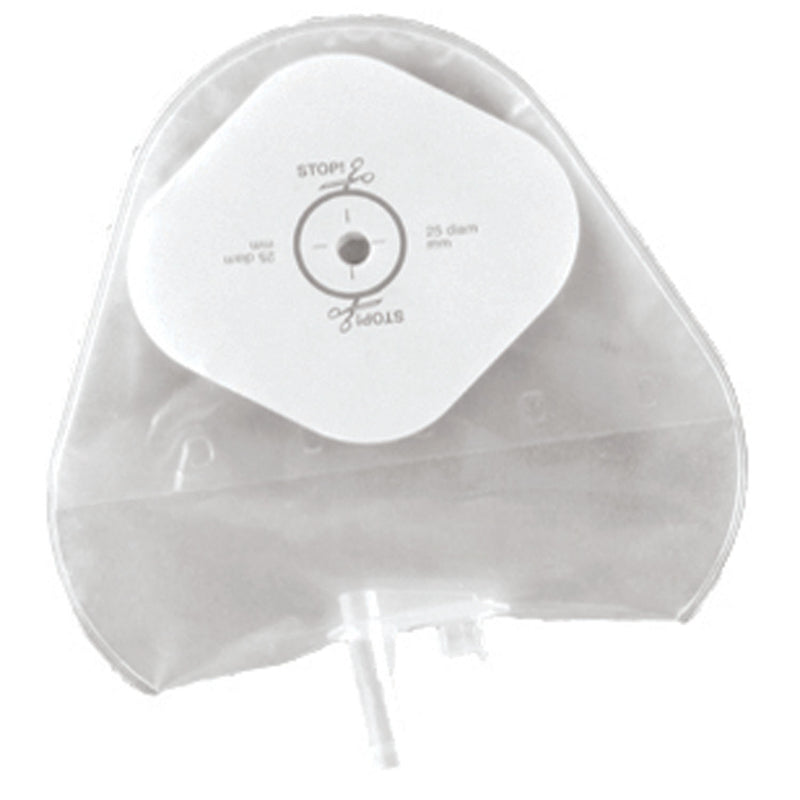 ONE-PIECE UROSTOMY POUCH WITH CUT-TO-FIT STOMAHESIVE® SKIN BARRIER, TRANSPARENT, 5/16" - 1" STOMA OPENING, 15/BX, SOLD AS BOX CONVATEC 10001161