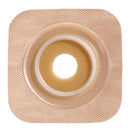 SKIN BARRIER WITH TAPE COLLAR, PRE-CUT, FLEXIBLE, TAN, 1 3/4" FLANGE, 7/8" STOMA OPENING, 10/BX, SOLD AS BOX CONVATEC 10001161