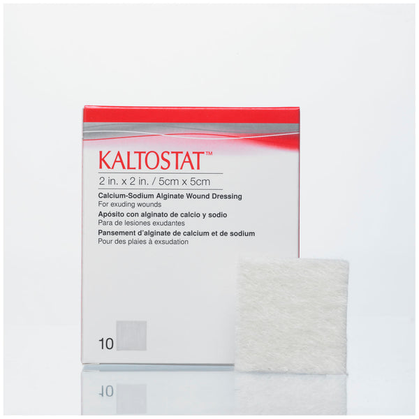 CALCIUM SODIUM ALGINATE DRESSING, SQUARE, 4" X 4", 10/BX, SOLD AS BOX CONVATEC 10001161