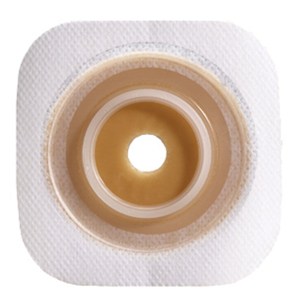 STOMAHESIVE® FLEXIBLE SKIN BARRIER WITH CUT-TO-FIT OPENING AND TAPE COLLAR, WHITE, 1 3/4" FLANGE, 5/BX, SOLD AS BOX CONVATEC 10001161