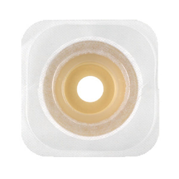 ADHESIVE COUPLING, DURAHESIVE CONVEX SKIN BARRIER MOLD-TO-FIT OPENING, FLEIXABLE TAPE COLLAR WITH LANDING ZONE FLANGE, WHITE, 1 1/, SOLD AS BOX CONVAT