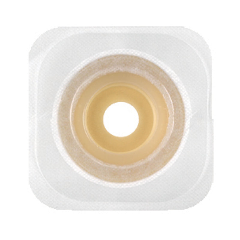 ADHESIVE COUPLING, DURAHESIVE CONVEX SKIN BARRIER MOLD-TO-FIT OPENING, FLEIXABLE TAPE COLLAR WITH LANDING ZONE FLANGE, WHITE, 1 1/, SOLD AS BOX CONVAT