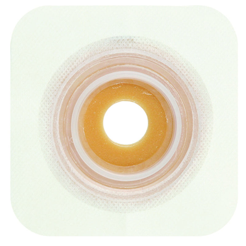 SKIN BARRIER, STOMAHESIVE, WITH MOLD-TO-FIT OPENING AND ACRYLIC TAPE COLLAR, WHITE, 2 1/4" FLANGE, 1 1/4" - 1 3/4" STOMA OPENING, , SOLD AS BOX CONVAT